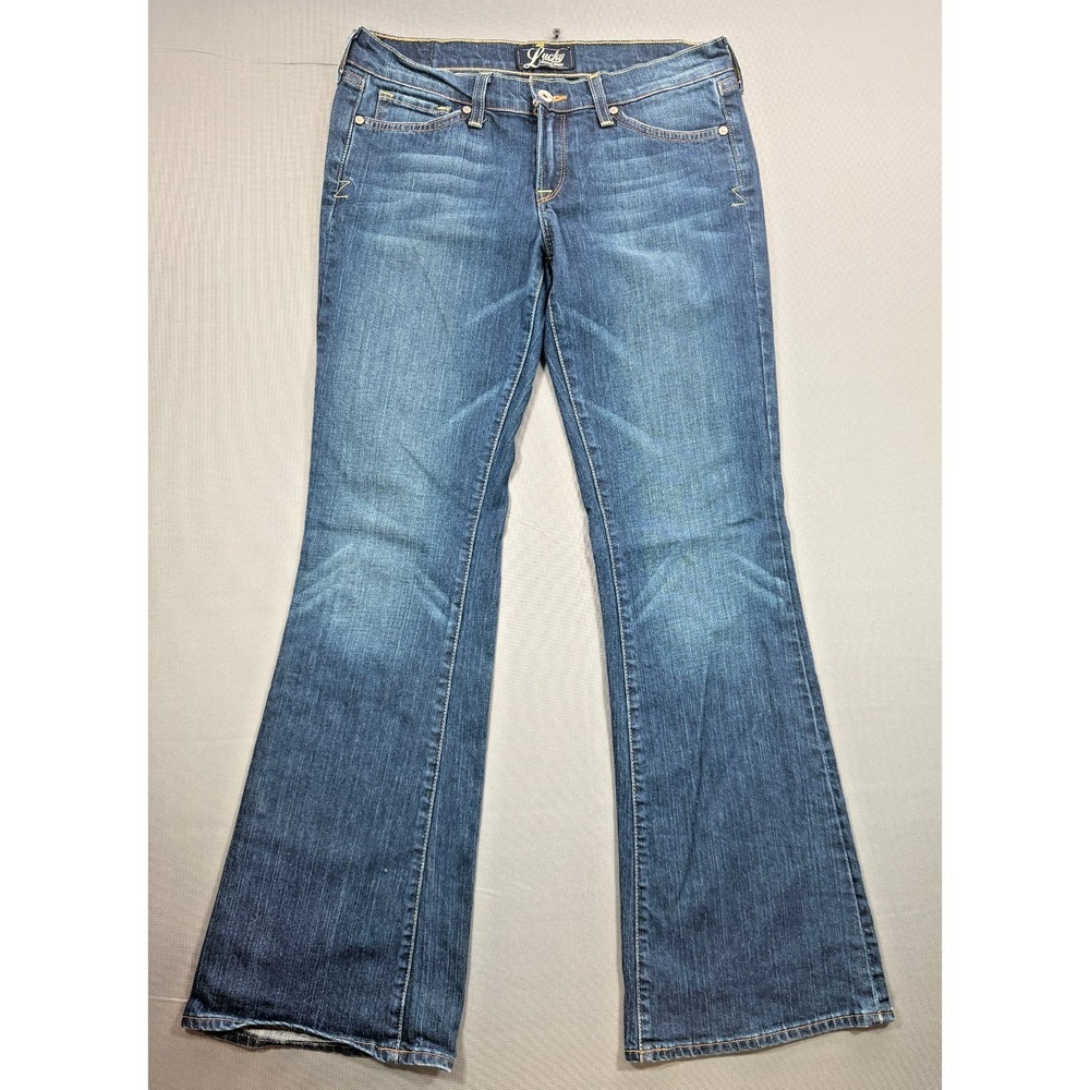 Lucky Brand Women's Medium Blue Flare Jeans